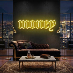 Money Led Neon Sign Light