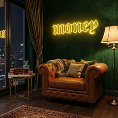 Money Led Neon Sign Light