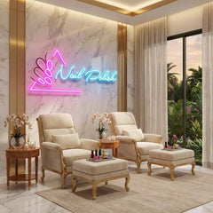 Nail Polish Artwork Led Neon Sign Light
