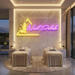 Nail Polish Artwork Led Neon Sign Light
