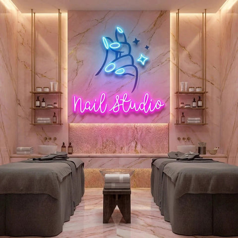Nail Studio 1 Artwork Led Neon Sign Light
