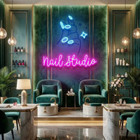 Nail Studio 1 Artwork Led Neon Sign Light