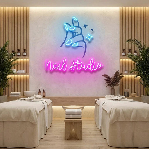 Nail Studio 1 Artwork Led Neon Sign Light