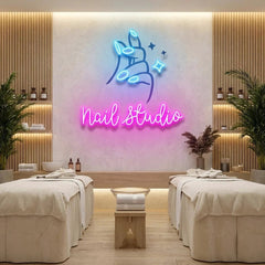 Nail Studio 1 Artwork Led Neon Sign Light