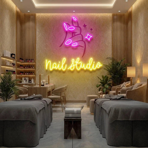 Nail Studio 1 Artwork Led Neon Sign Light
