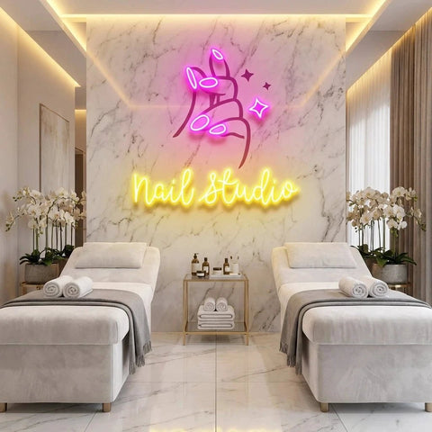 Nail Studio 1 Artwork Led Neon Sign Light
