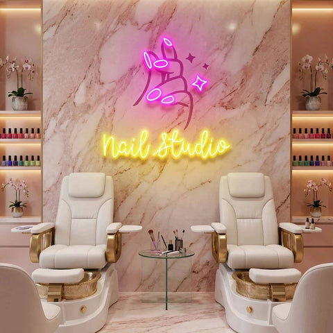 Nail Studio 1 Artwork Led Neon Sign Light