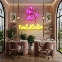 Nail Studio 1 Artwork Led Neon Sign Light