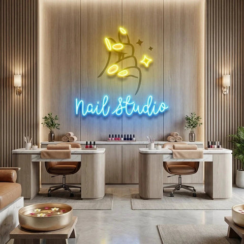 Nail Studio 1 Artwork Led Neon Sign Light