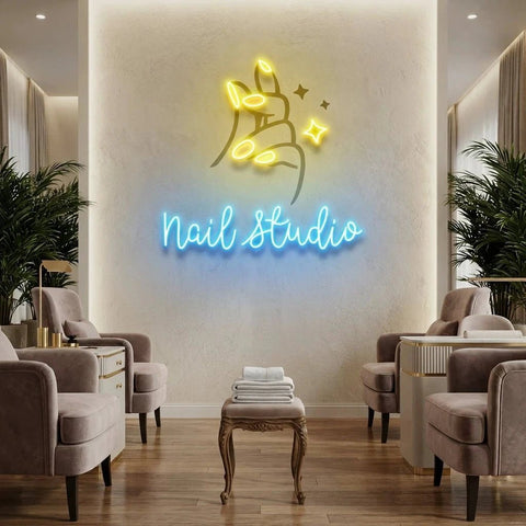Nail Studio 1 Artwork Led Neon Sign Light
