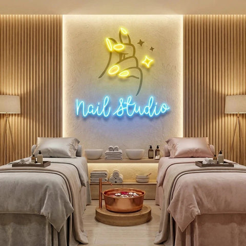 Nail Studio 1 Artwork Led Neon Sign Light