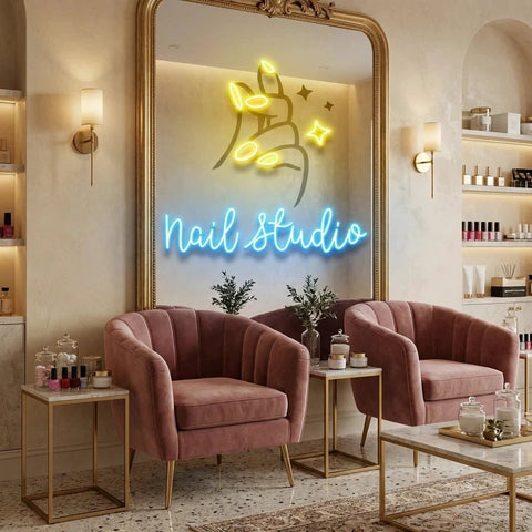 Nail Studio 1 Artwork Led Neon Sign Light
