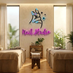 Nail Studio 1 Artwork Led Neon Sign Light