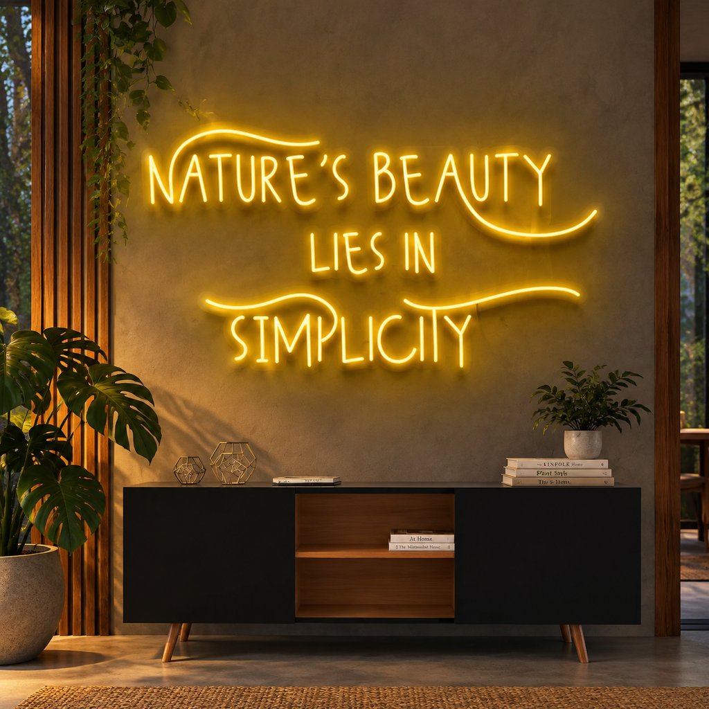 Nature's Beauty Lies In Simplicity