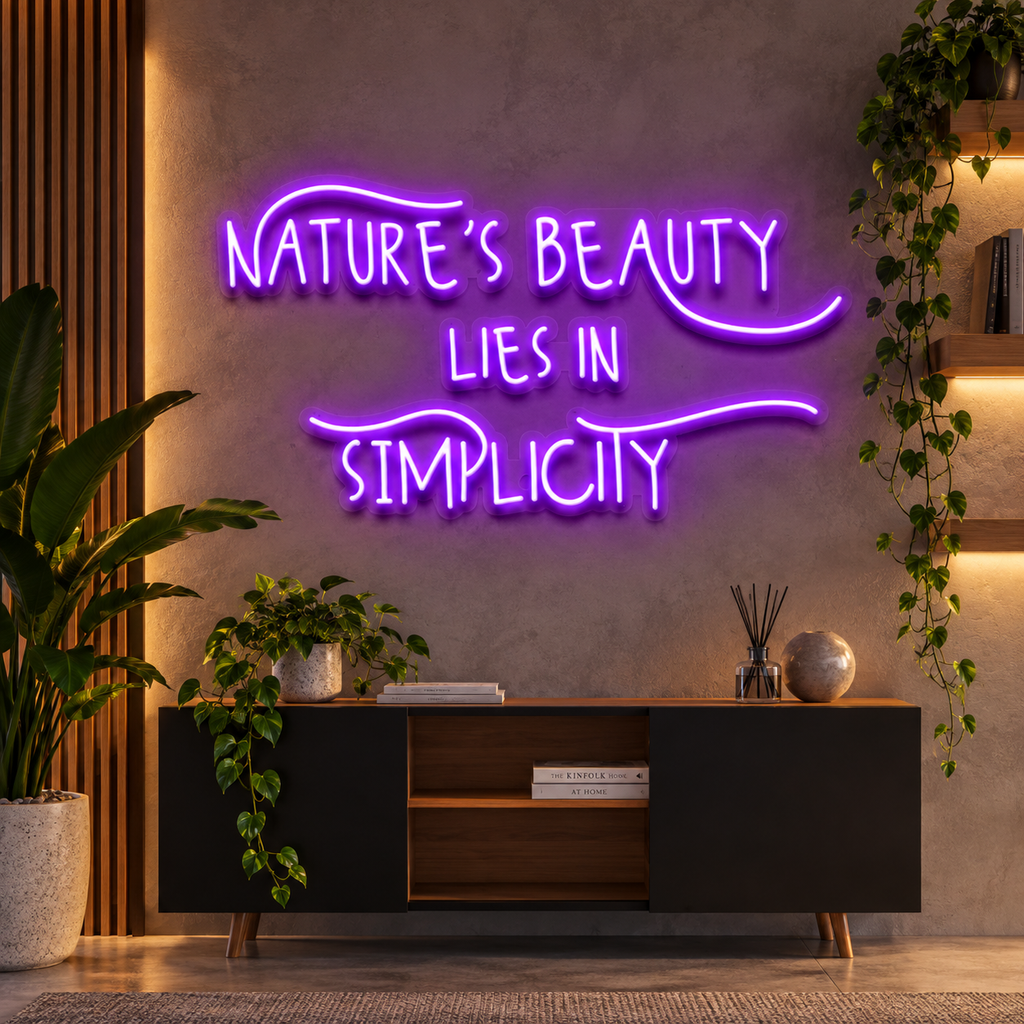 Nature's Beauty Lies In Simplicity