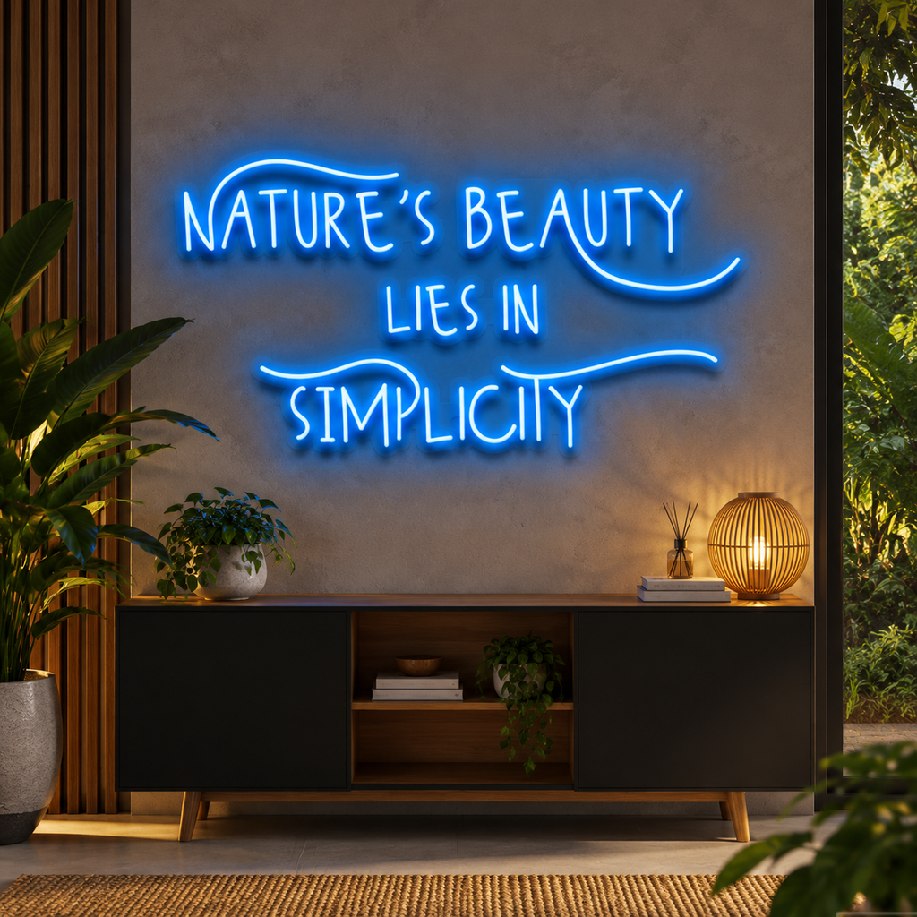 Nature's Beauty Lies In Simplicity