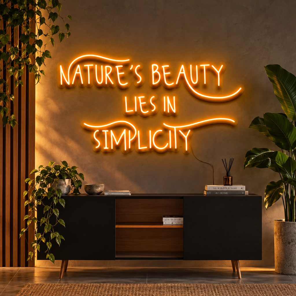 Nature's Beauty Lies In Simplicity