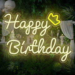 Happy Birthday Neon Sign Design Neon Sign
