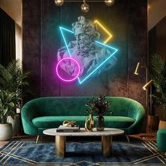 Neptune Neon Artwork Led Neon Sign Light