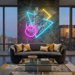 Neptune Neon Artwork Led Neon Sign Light