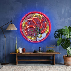 Noodle With Beef LED Neon Sign Light Pop Art