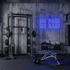 No Pain No Gain Led Neon Sign Light