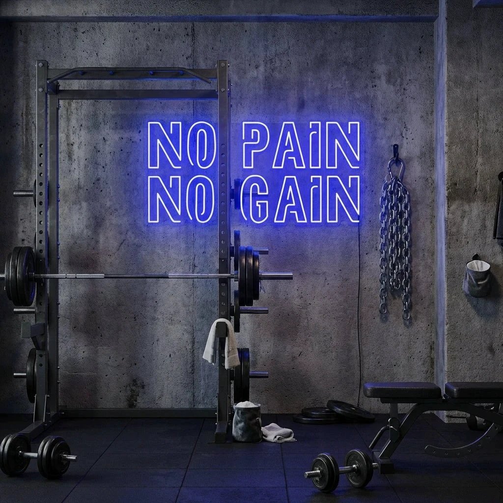 No Pain No Gain Led Neon Sign Light