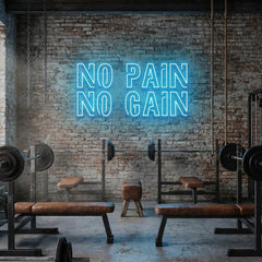 No Pain No Gain Led Neon Sign Light