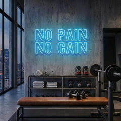 No Pain No Gain Led Neon Sign Light