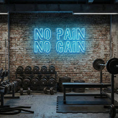 No Pain No Gain Led Neon Sign Light