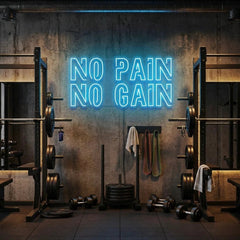No Pain No Gain Led Neon Sign Light
