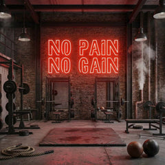 No Pain No Gain Led Neon Sign Light