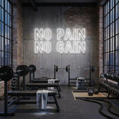 No Pain No Gain Led Neon Sign Light