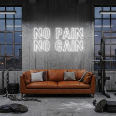 No Pain No Gain Led Neon Sign Light