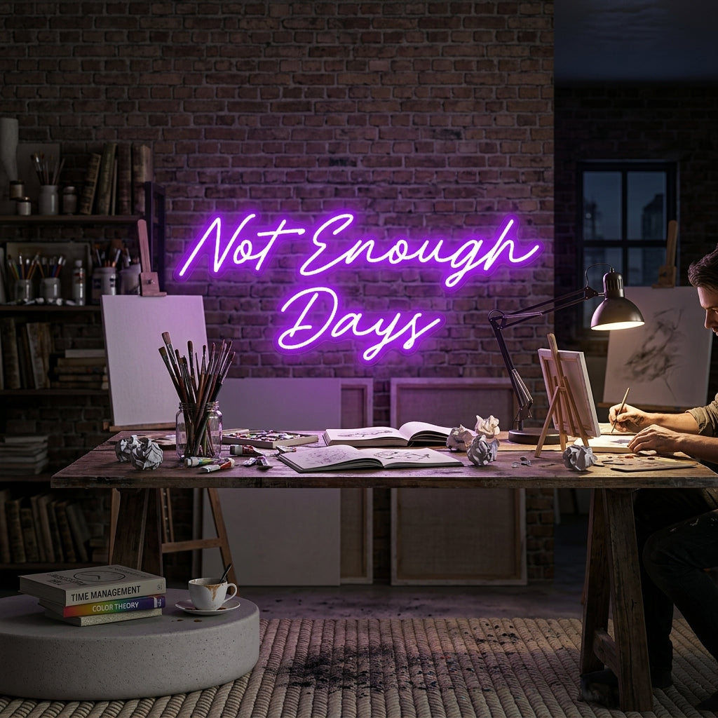 Custom Neon: Not Enough Days