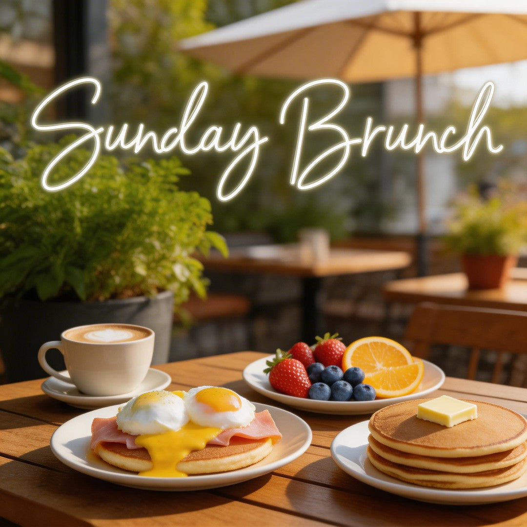 Custom Neon: Sunday Brunch
