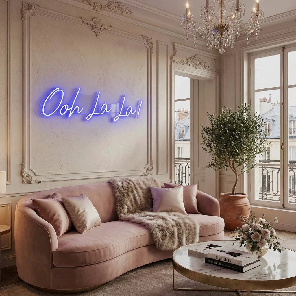 Ooh Lala Led Neon Sign Light