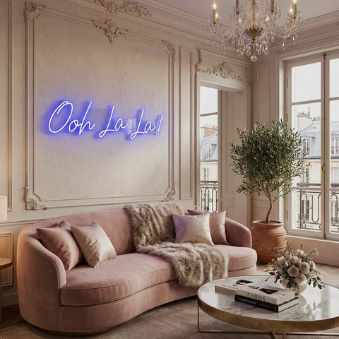 Ooh Lala Led Neon Sign Light