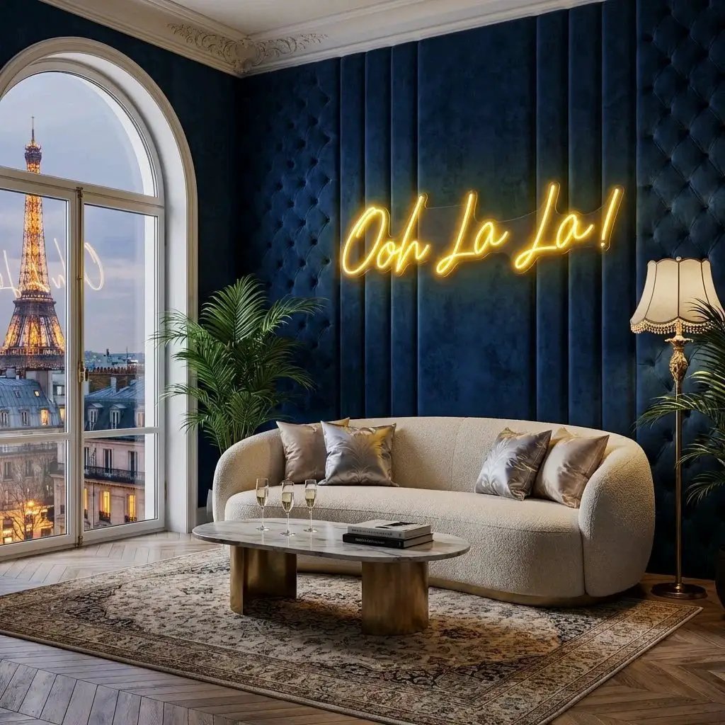 Ooh Lala Led Neon Sign Light