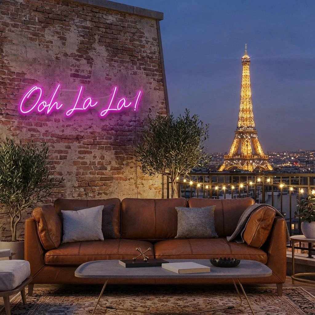 Ooh Lala Led Neon Sign Light