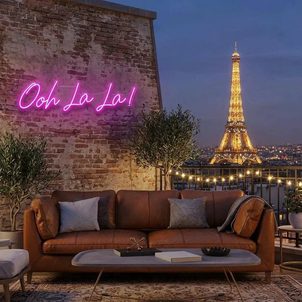 Ooh Lala Led Neon Sign Light