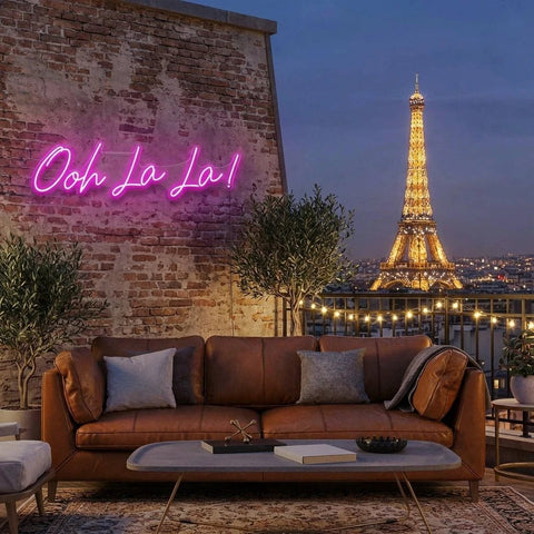 Ooh Lala Led Neon Sign Light