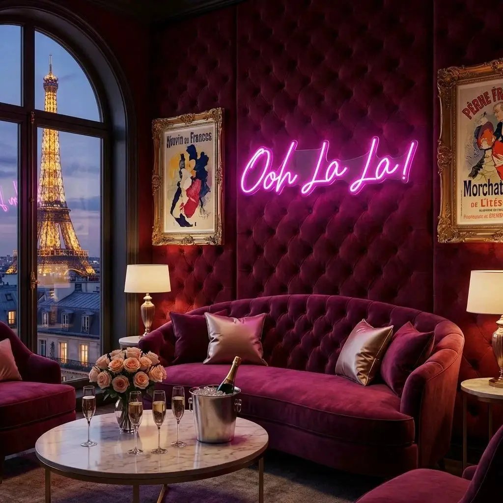 Ooh Lala Led Neon Sign Light