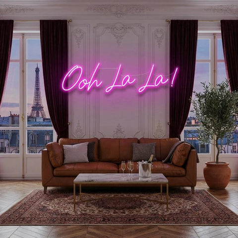 Ooh Lala Led Neon Sign Light