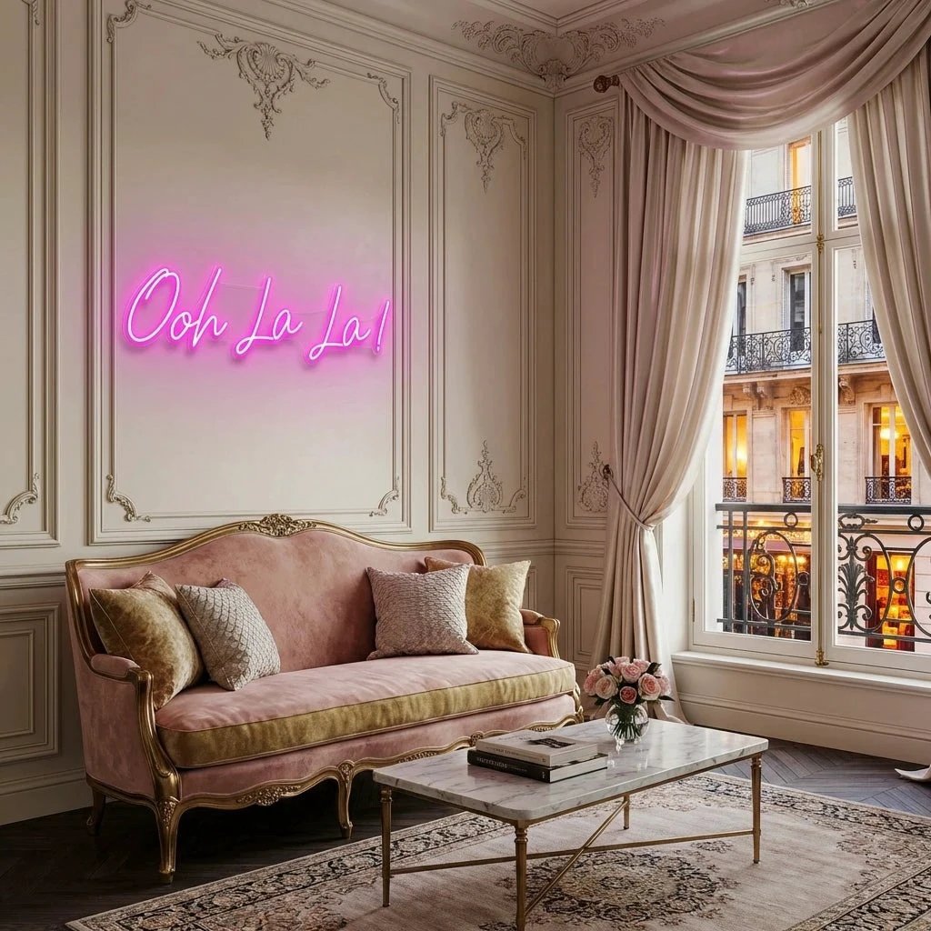 Ooh Lala Led Neon Sign Light