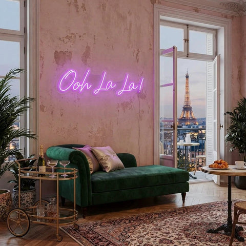 Ooh Lala Led Neon Sign Light