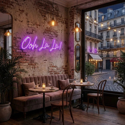 Ooh Lala Led Neon Sign Light