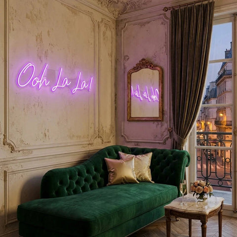 Ooh Lala Led Neon Sign Light