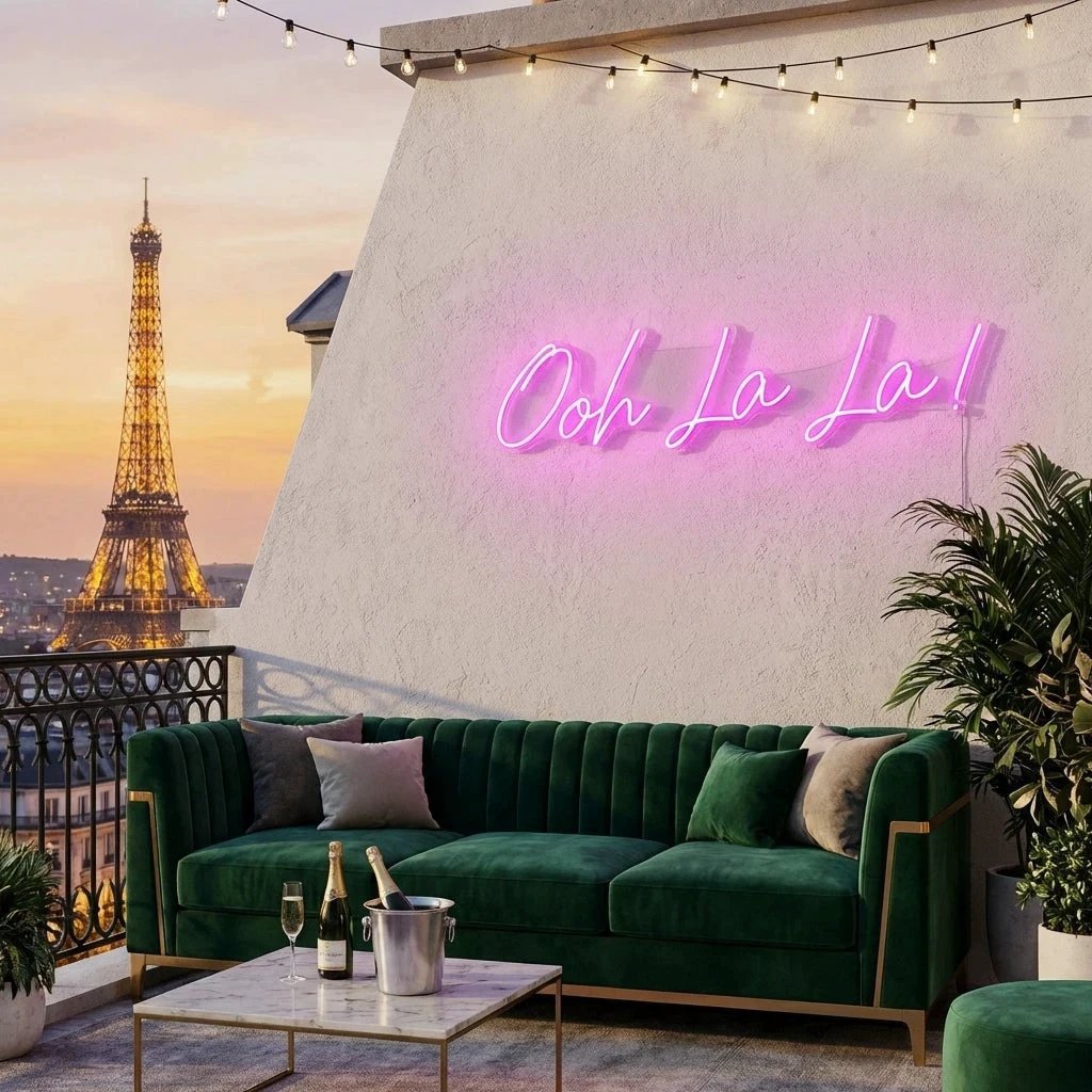 Ooh Lala Led Neon Sign Light