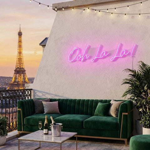 Ooh Lala Led Neon Sign Light